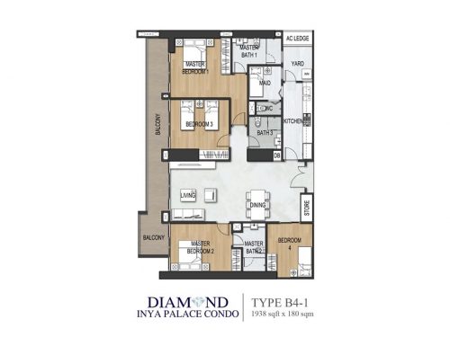 4 Bed Room