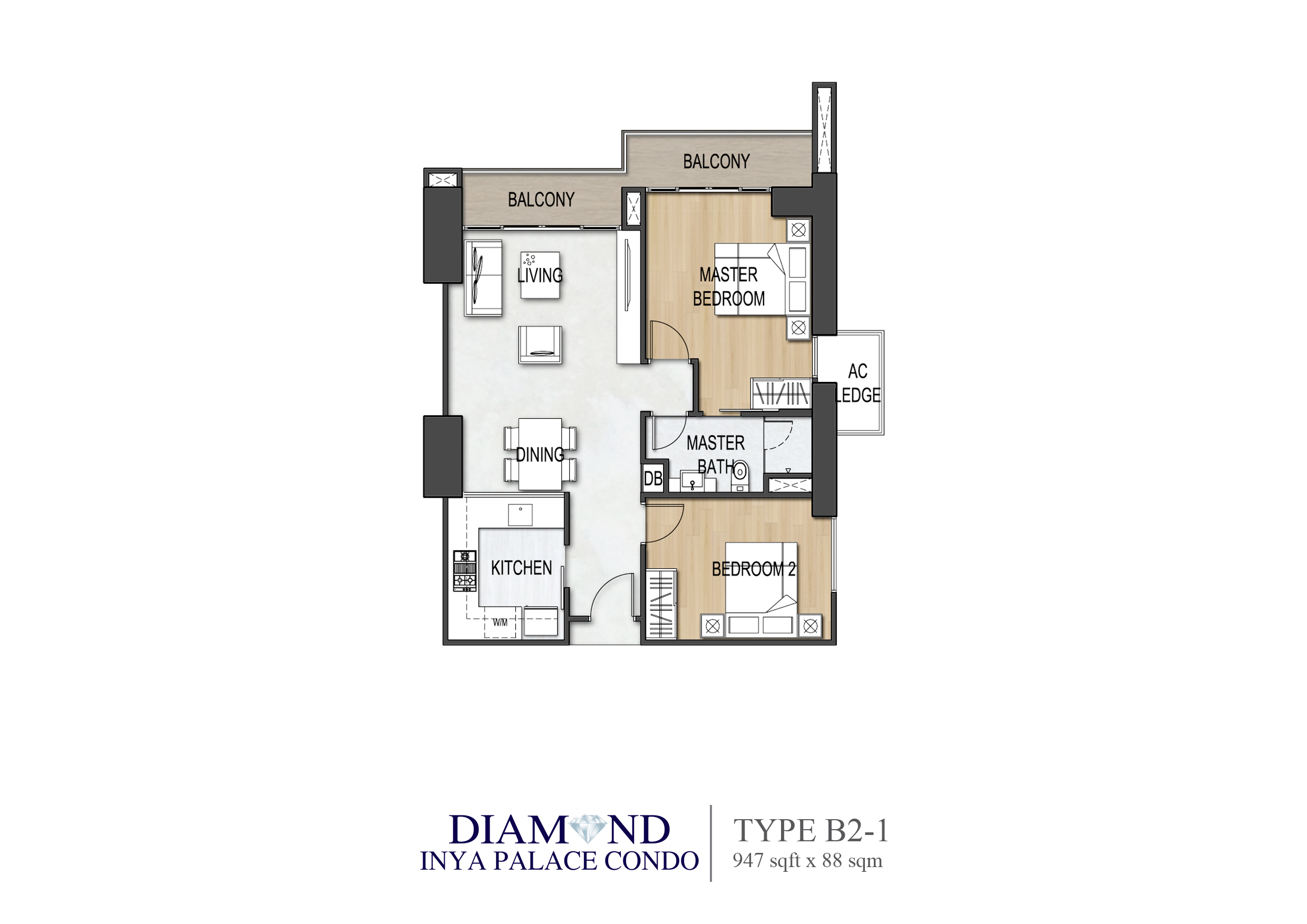 2 Bedroom